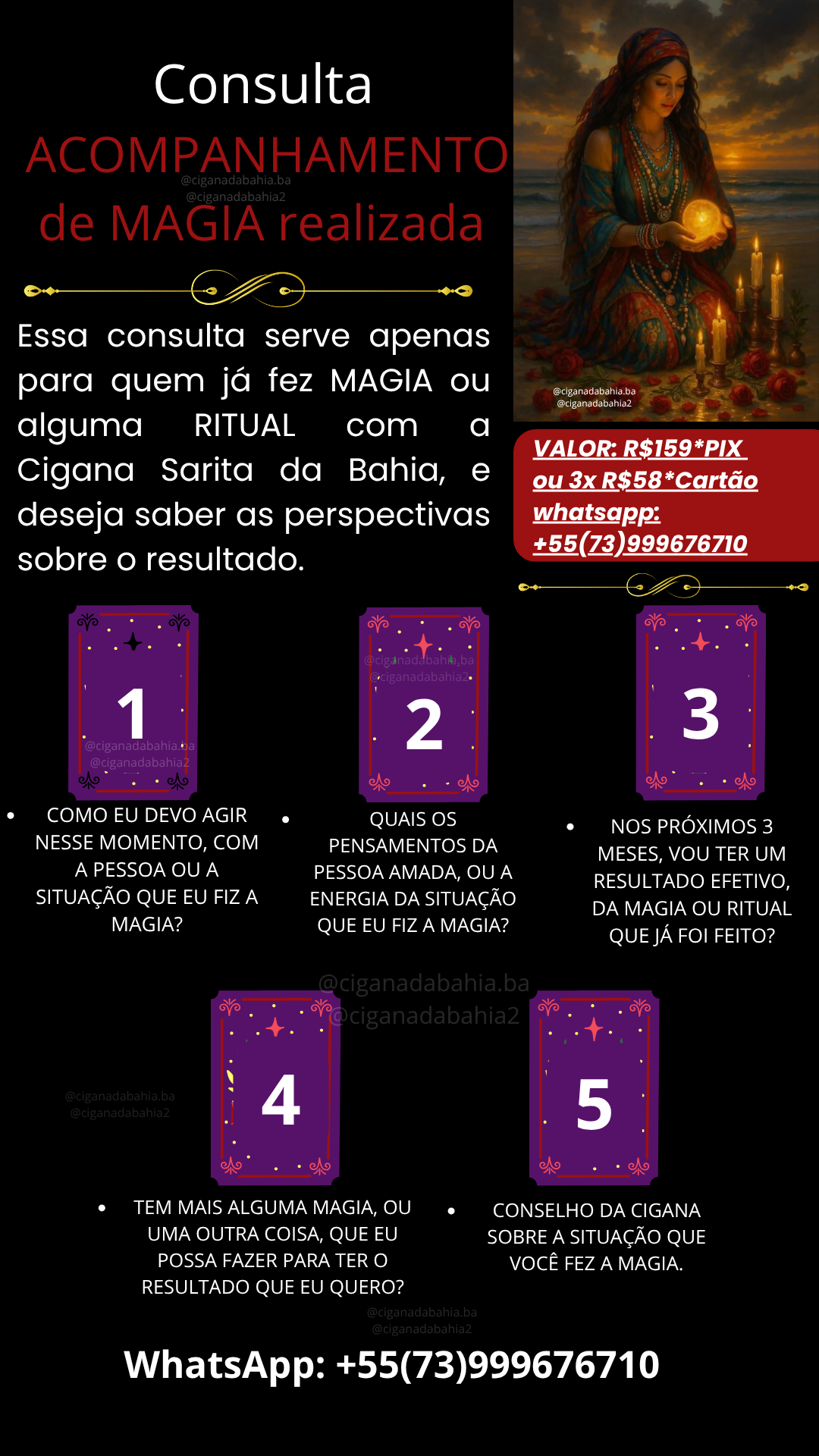 Consulta Acompanhamento de Magia Realizada