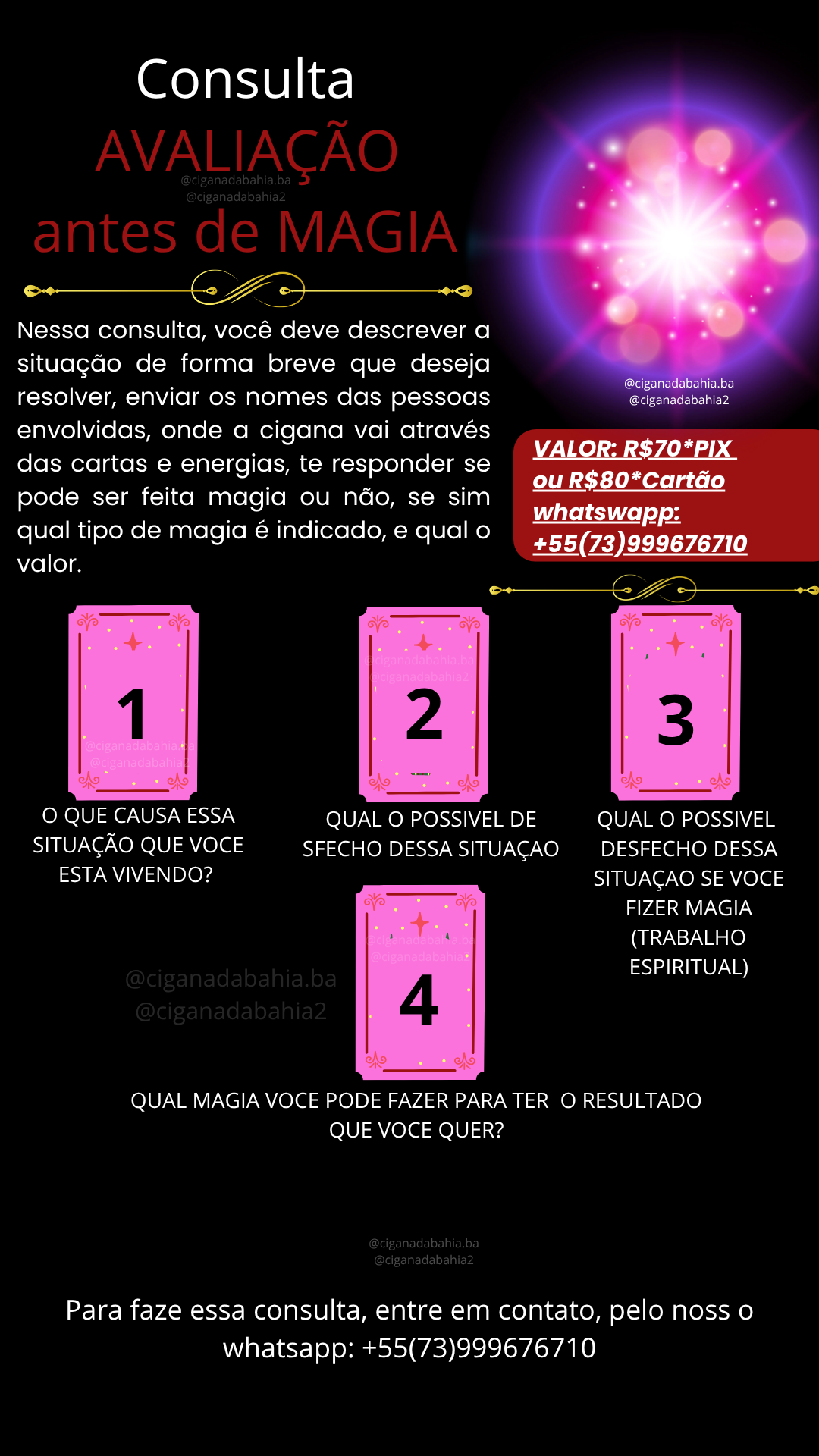 Consulta de Avaliação antes de Magia